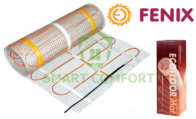Нагревательный мат Fenix LDTS NEW (Чехия)для укладки под плитку, шаг укладки кабеля 0.08 м