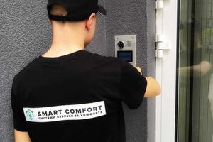 Установка домофона Буча — подключение/монтаж видеодомофона от SMART COMFORT