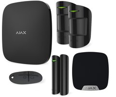 Комплект охранной сигнализации Ajax StarterKit (HUB KIT) для однокомнатной квартиры