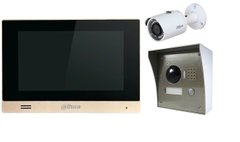 Комплект IP домофон Dahua DH-VTH1550CHM + 2МП міні камера + Панель
