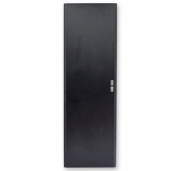 Передние двери для шкафа 42U, 600х, металические, черные .