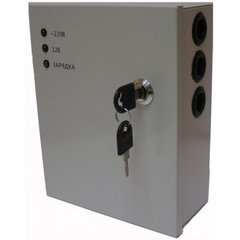 Блок бесперебойного питания BBG-1210/8 для видеонаблюдения 12В, 10А, под 18Ач аккумулятор
