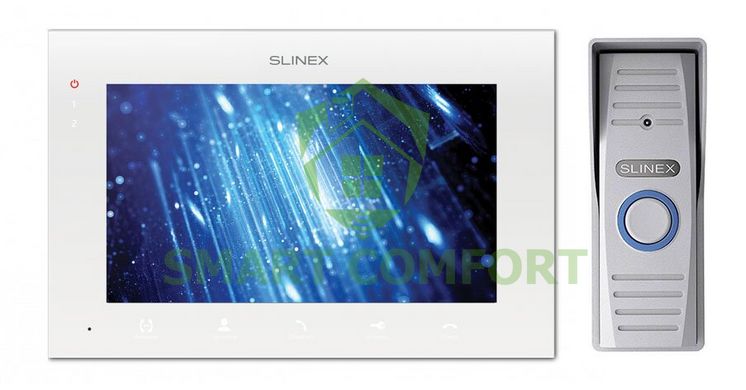 Комплект домофона Slinex SQ-07MTHD white-silver Full HD