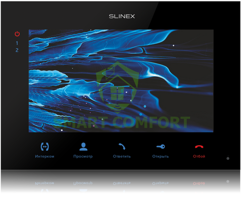 Комплект домофона Slinex SQ-07MT Black-Silver