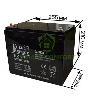 Аккумулятор для ИБП Full Energy FEP-1270