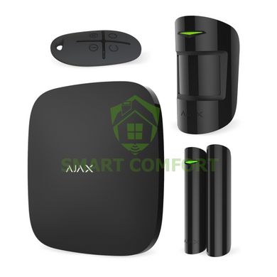 Комплект сигналізації Ajax StarterKit black (HUB KIT)