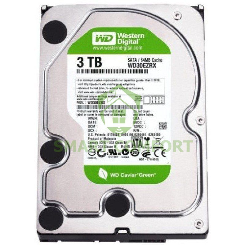 Купить Жесткий диск WD30EZRX 3/Tb с доставкой Буча, Ирпень, Киев